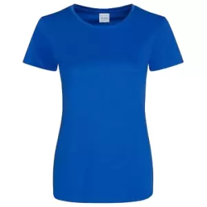 AWDis Just Cool Womens/Ladies Girlie Smooth T-Shirt (S) (Royal Blue)