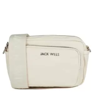 Jack Wills Nylon Cross Body Bag - White
