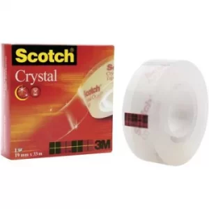 3M FT-5100-5222-6 C6001910 Tape Scotch Crystal Clear 600 Transparent (L x W) 10 m x 19mm