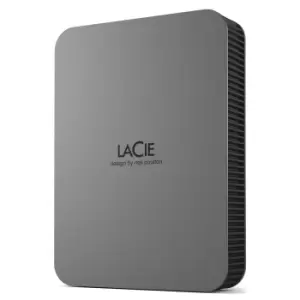 LaCie 4TB Mobile Drive Secure USB 3.1-C Space Grey