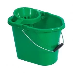 Oval Mop Bucket 12 Litre Green 123958