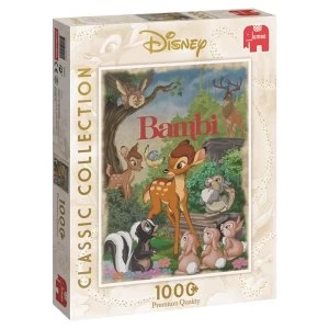 Jumbo Disney Classic Collection Bambi Movie Poster 1000 Piece Jigsaw Puzzle