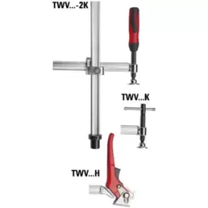 TWV16-20-15-2K Clamping Element for Welding Tables with Variable Throat Depth TW 200/150 (2C Plastic Handle), BE105718
