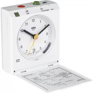 Braun Clocks BNC005 Classic Reflex Control Travel Alarm