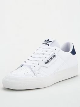 Adidas Originals Continental Vulc Leather - White