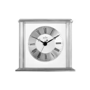 Acctim - Hamilton Mantel Clock Silver Effect