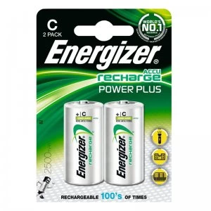 Energizer Accu 2500mAh C Rechargeable Batteries