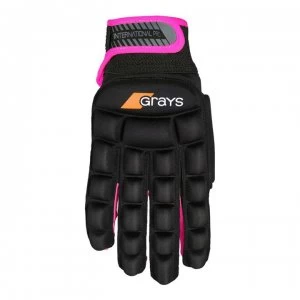 Grays International Hockey Glove Ladies - Black/Pink