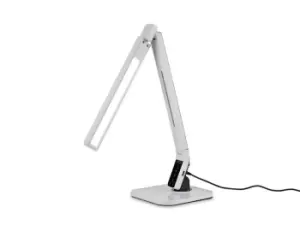 Lido LED Table Lamp White with USB Charging Port, 15W, 960lm, 3300, 4200, 5300, 6200K