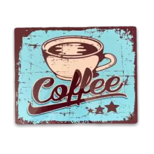 Geko Vintage Metal Sign - Retro Coffee Sign