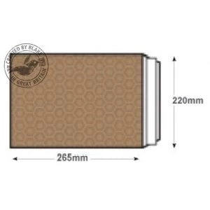 Blake Purely Packaging 260x220mm Peel and Seal Padded Envelopes Gold Pack of 100