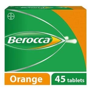 Berocca Orange Energy Vitamin 45 Tablets