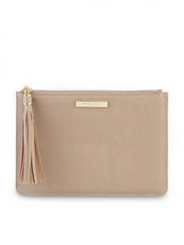 Katie Loxton Tassel Pouch - Taupe