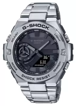 Casio GST-B500D-1A1ER G-Steel B500 Series Black Dial Solar Watch
