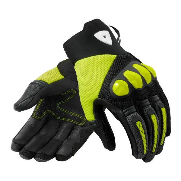 REV'IT! Gloves Speedart Air Black Neon Yellow Size S
