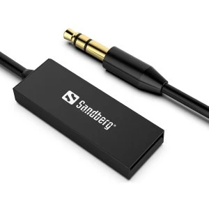 Sandberg Bluetooth 5.0 Audio Link through 3.5mm Jack, USB Powered, 5 Year Warranty