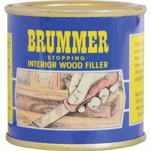 Brummer Yellow Label Interior Stopping Wood Filler White 250g