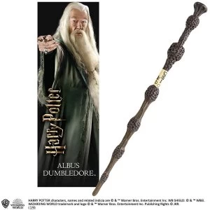 Albus Dumbledore The Elder Wand PVC Wand and Prismatic Bookmark by The Noble Collection