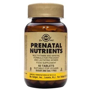 Solgar Prenatal Nutrients Tablets 120 tablets