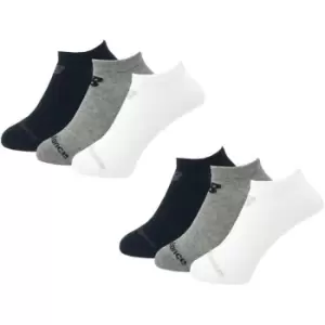 New Balance 6 Pack Low Cut Socks Unisex Juniors - Multi