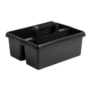2 x Wham Casa Kitchen Plastic Large 2 Section Tidy /Caddy Organiser 2 Pack - wilko