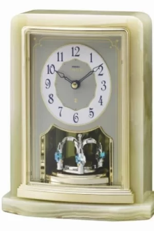 Seiko Clocks Emblem Mantel Clock AHW465G