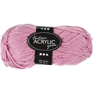 Acrylic Double Knit Wool Rose Pink