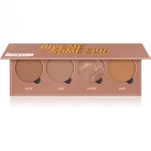 Makeup Obsession Give Me Some Sun Bronzer Palette 4 x 2.50 g