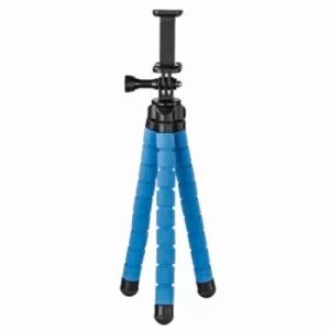 Flex Tripod for Smartphone and GoPro (Blue)