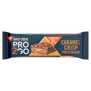 Sci-Mx Pro 2Go Caramel Crisp Protein Bar 65g