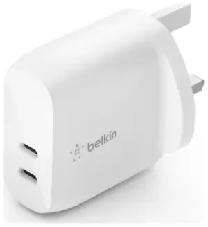 Belkin 60W USB-C Dual Port Wall Charger - White