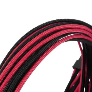 CableMod C-Series Rmi RMx ModFlex Essentials Cable Kit - Black/Red