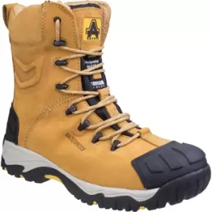Amblers Mens Safety FS998 Waterproof Safety Boots Honey Size 14