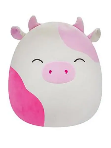 Original Squishmallows 16-inch - Caedyn the Pink Cow