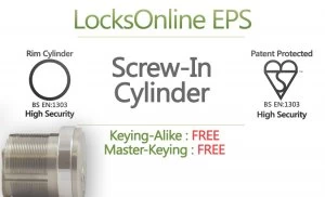 Locksonline EPS Screw-In Threaded Rim Cylinders