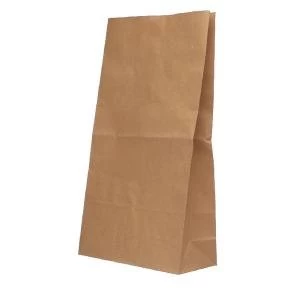 Paper Bag 215x305x387mm Brown Pack of 125 302168