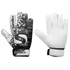 Sondico Match Goalkeeper Gloves - Black/White