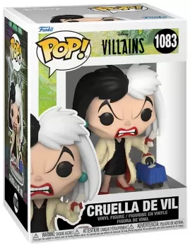 Disney Villains Cruella de Vil Vinyl Figur 1083 Funko Pop! multicolor