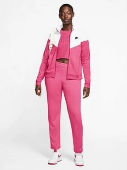 Nike NSW Tracksuit - Fuchsia , Fuchsia, Size XL, Women