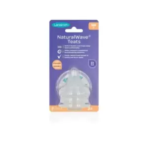 Lansinoh Silicone Bottle Teats Fast Flow, 6 Months