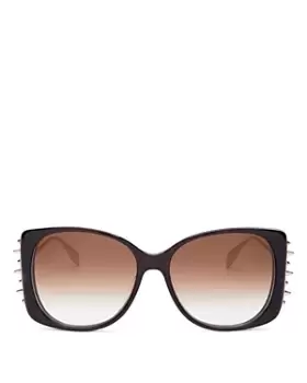 Alexander McQUEEN Womens Square Sunglasses, 59mm