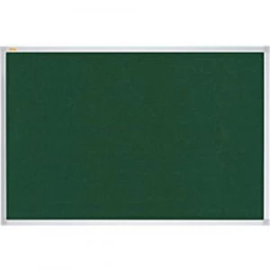 Franken Wall Mountable Notice Board Valueline 150 x 120cm Green