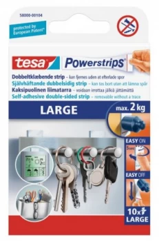 tesa Powerstrips Large Strips 58000 PK10