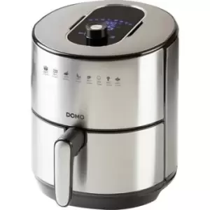 DOMO Deli-Freyer XL Deep fryer Timer fuction, with display, Cool touch housing, Non-stick coating, Overheat protection Silver