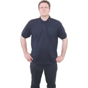 65/35 Large Navy Polo Shirt