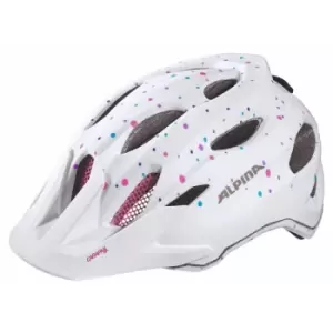 Alpina Carapax Junior Helmet White Dots 51-56cm