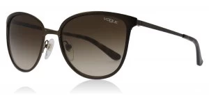 Vogue VO4002S Sunglasses Matte Brown Burnt 934S13 55mm