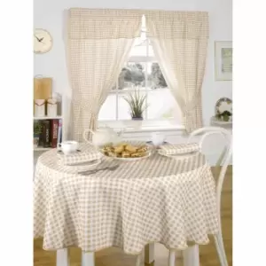 Green & Sons Molly Tablecloth 63" Beige