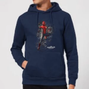 Spider-Man Far From Home Upgraded Suit Hoodie - Navy - XL