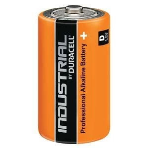 Original Duracell D Industrial Alkaline Batteries 1.5V 1 x Pack of 10 Batteries